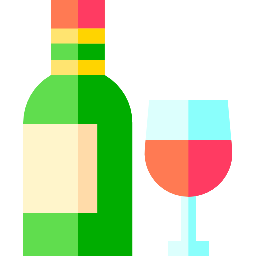 vino Basic Straight Flat icono