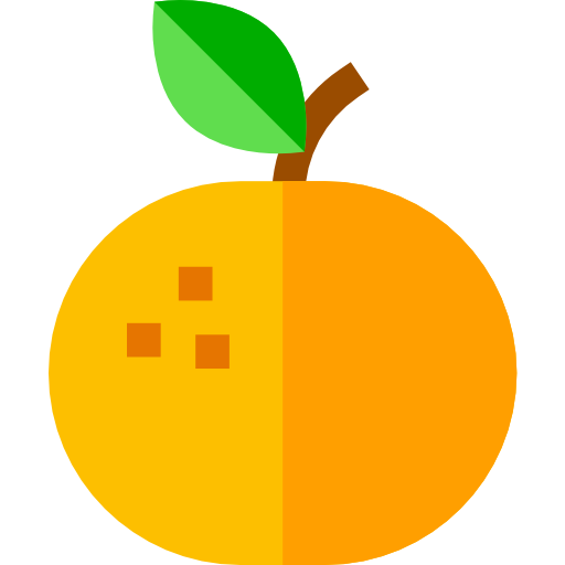 mandarina Basic Straight Flat icono