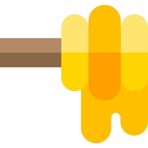 Honey Basic Straight Flat icon
