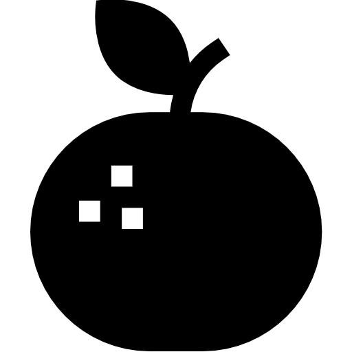 мандарин Basic Straight Filled иконка