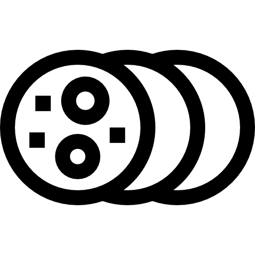 szynka Basic Straight Lineal ikona