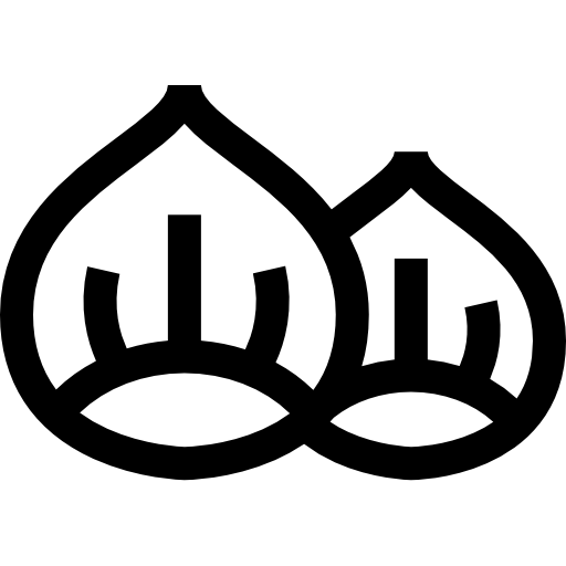 castagna Basic Straight Lineal icona