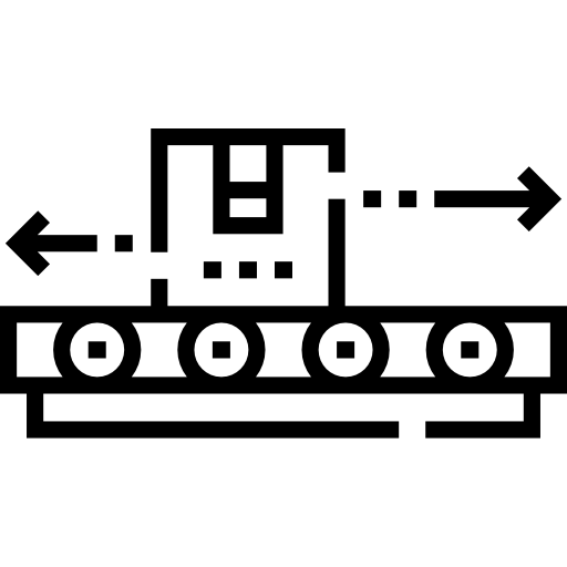 コンベア Detailed Straight Lineal icon