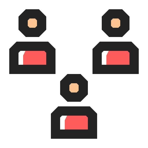 communicatie Generic color lineal-color icoon