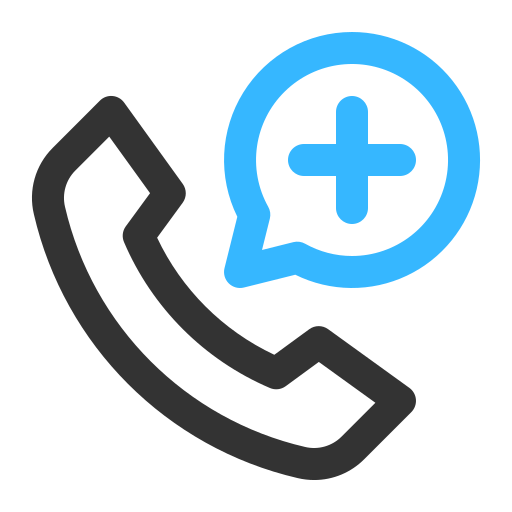 telefoongesprek Generic outline icoon
