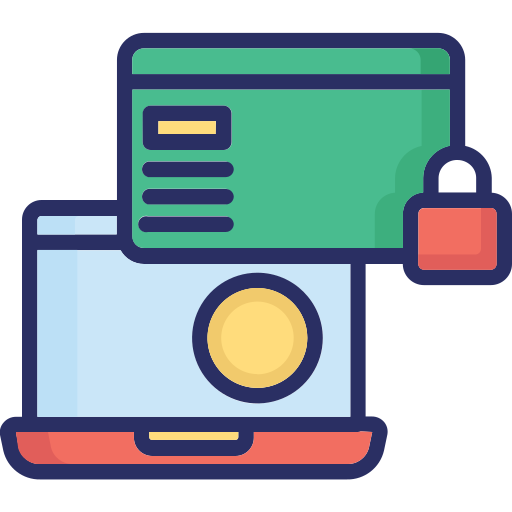 sicurezza dei pagamenti Generic color lineal-color icona