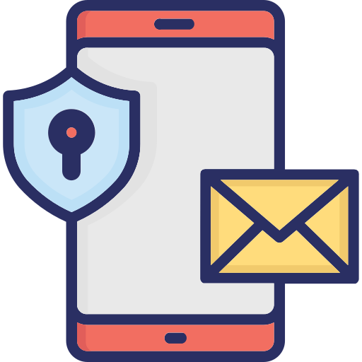 Encrypted email Generic color lineal-color icon