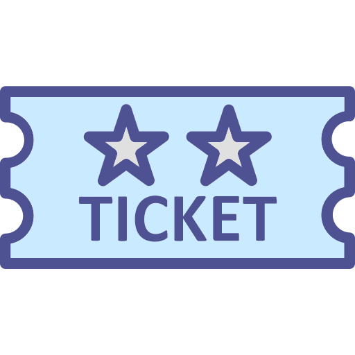 biglietti Generic color lineal-color icona