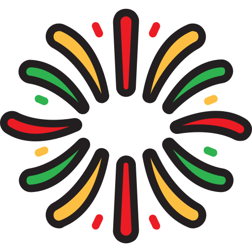 Fireworks Generic color lineal-color icon