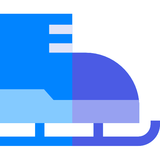 eislaufen Basic Straight Flat icon