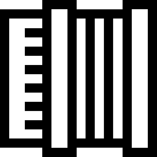 akkordeon Basic Straight Lineal icon