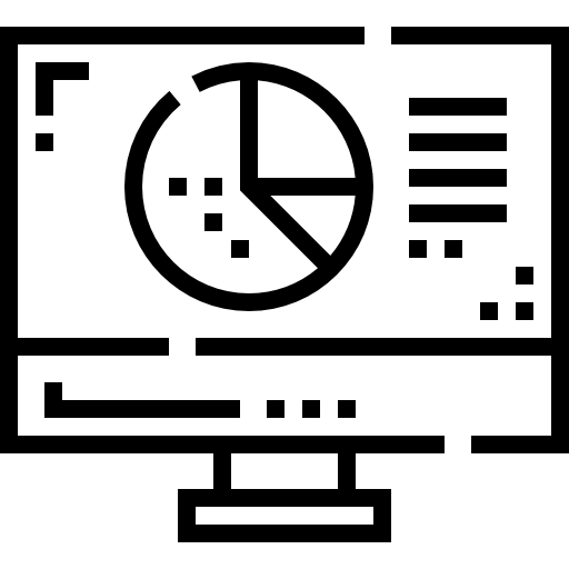 kuchendiagramm Detailed Straight Lineal icon