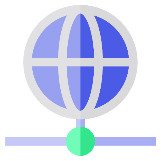 世界 Basic Straight Flat icon