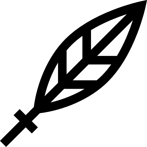 pluma Basic Straight Lineal icono