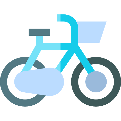 fahrrad Basic Straight Flat icon