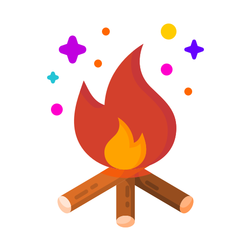 lagerfeuer Generic color fill icon