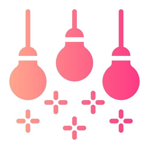 plafondlamp Generic gradient fill icoon