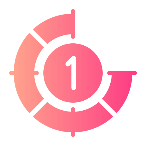 Countdown Generic gradient fill icon