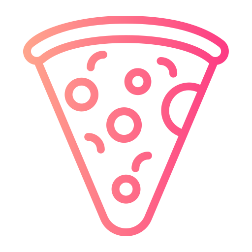 pizza Generic gradient outline Ícone