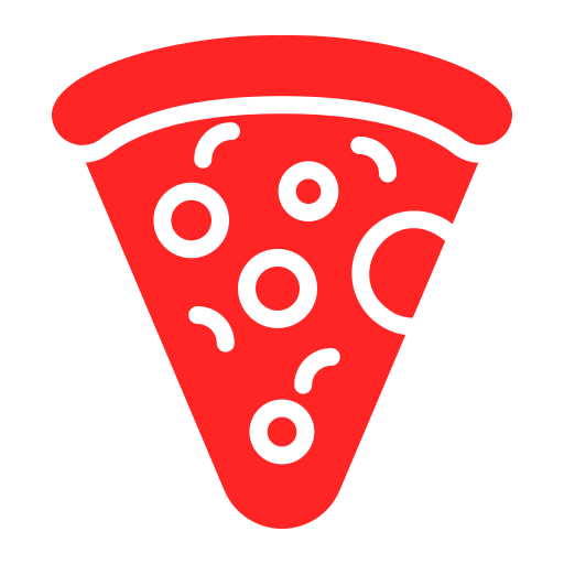 Пицца Generic color fill иконка