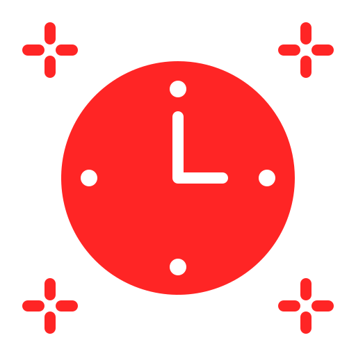 Time Generic color fill icon