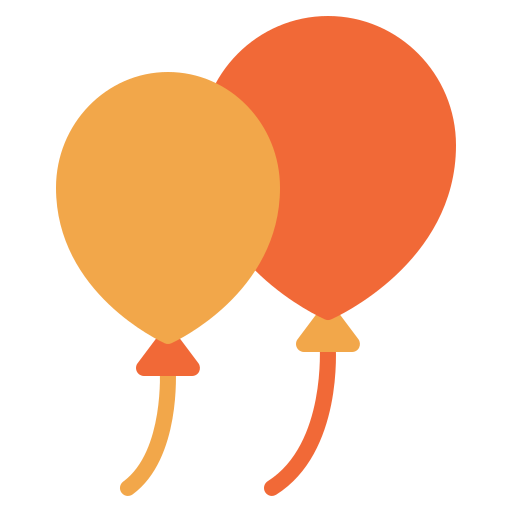 balon Generic color fill ikona