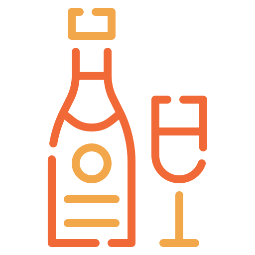 シャンパン Generic color outline icon