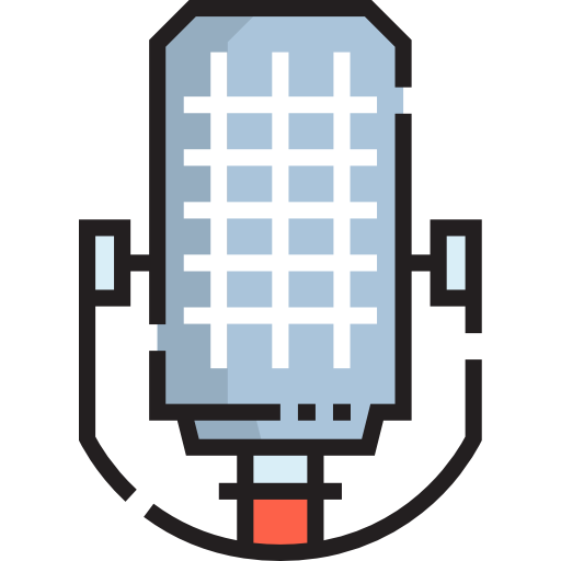 Microphone Detailed Straight Lineal color icon