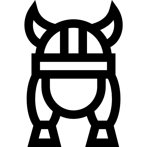 バイキング Basic Straight Lineal icon