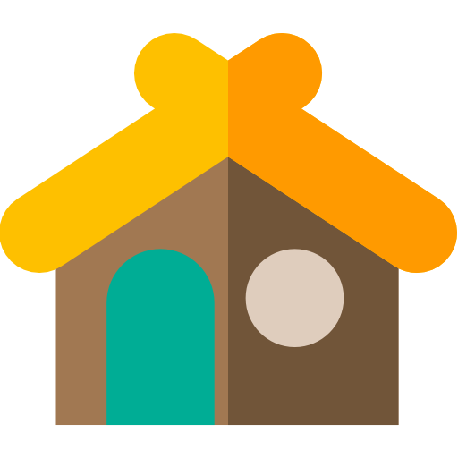 House Basic Straight Flat icon