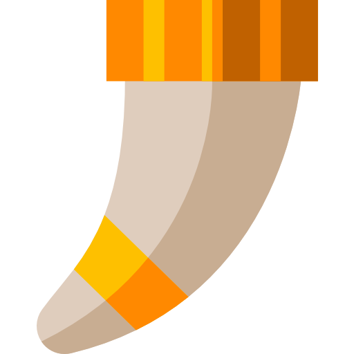 Horn Basic Straight Flat icon