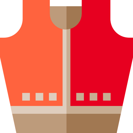 chaleco Basic Straight Flat icono
