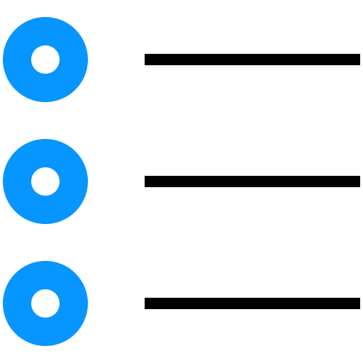 Список Generic color lineal-color иконка