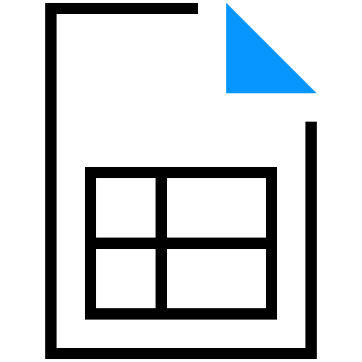 File Generic color lineal-color icon