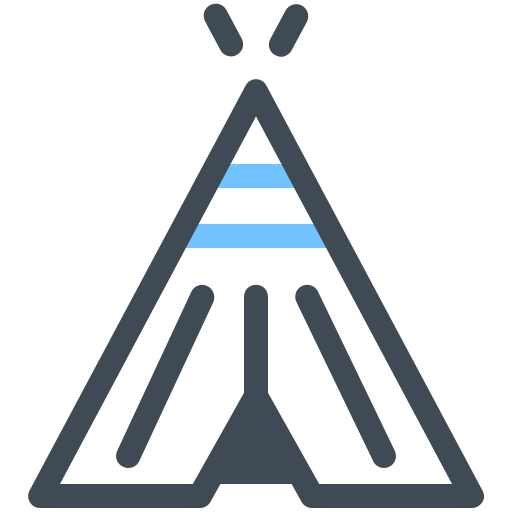 텐트 Generic outline icon