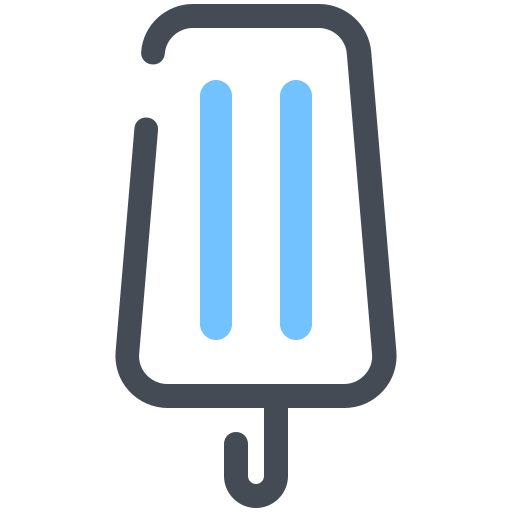 얼음 Generic color lineal-color icon