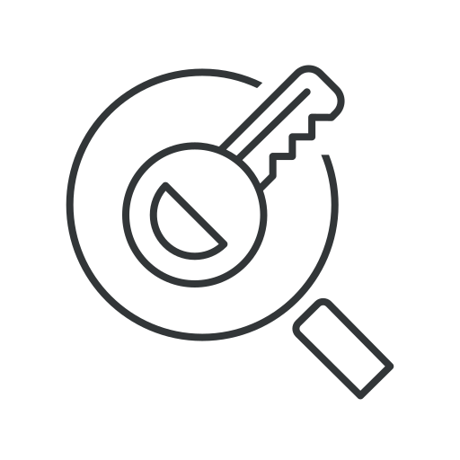 Key Generic outline icon