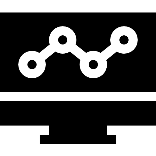 Линейный график Basic Straight Filled иконка