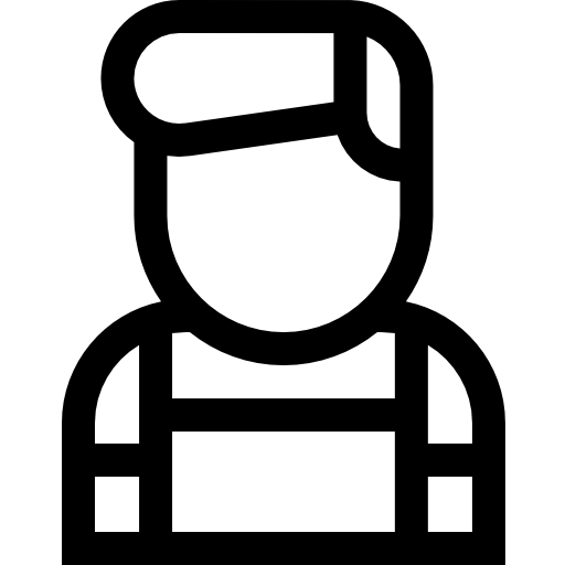 バーテンダー Basic Straight Lineal icon