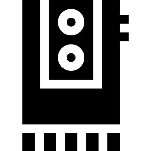 dyktafon Basic Straight Filled ikona