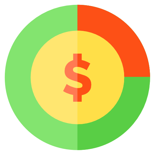 Budget Basic Straight Flat icon