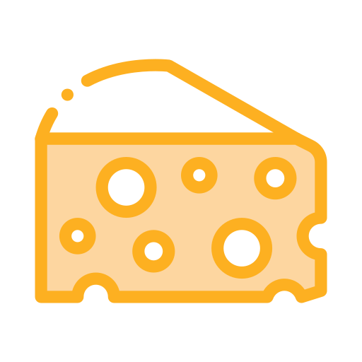 チーズ Generic color lineal-color icon