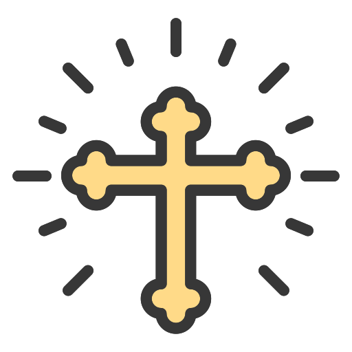 Cross Generic color lineal-color icon