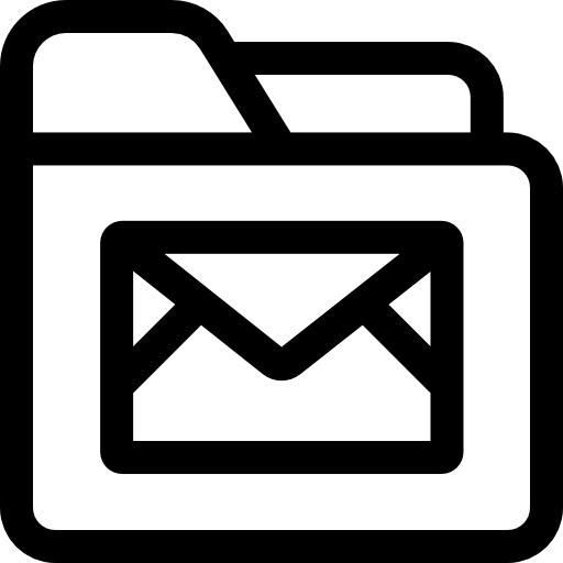 map Basic Rounded Lineal icoon