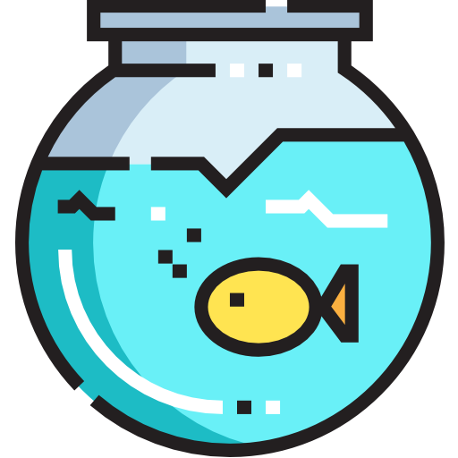 Fish bowl Detailed Straight Lineal color icon