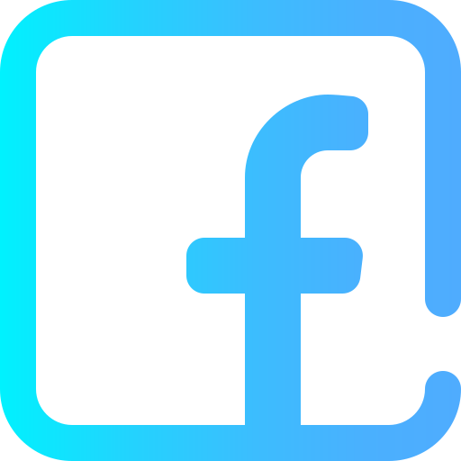 facebook Super Basic Omission Gradient ikona