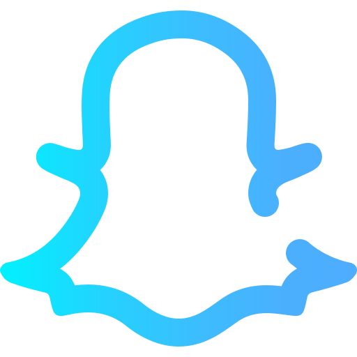 snapchat Super Basic Omission Gradient icon