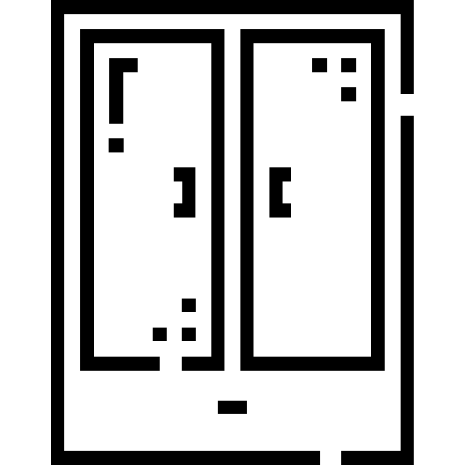 armario Detailed Straight Lineal icono