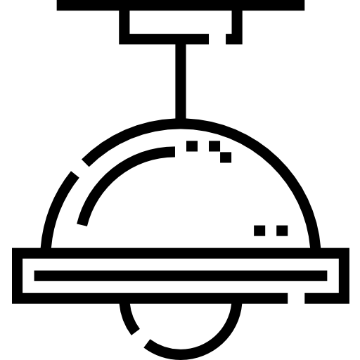 lampada Detailed Straight Lineal icona