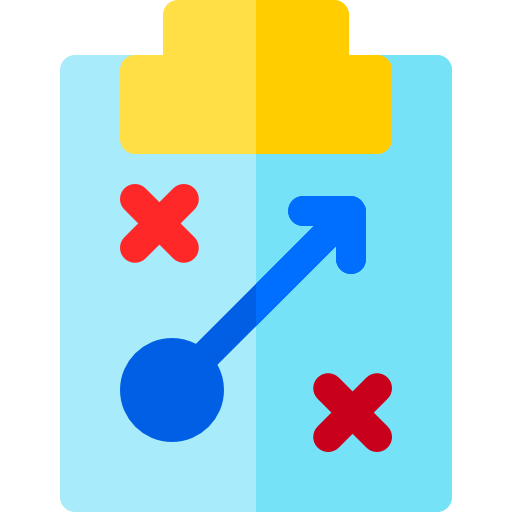 Strategy Basic Rounded Flat icon